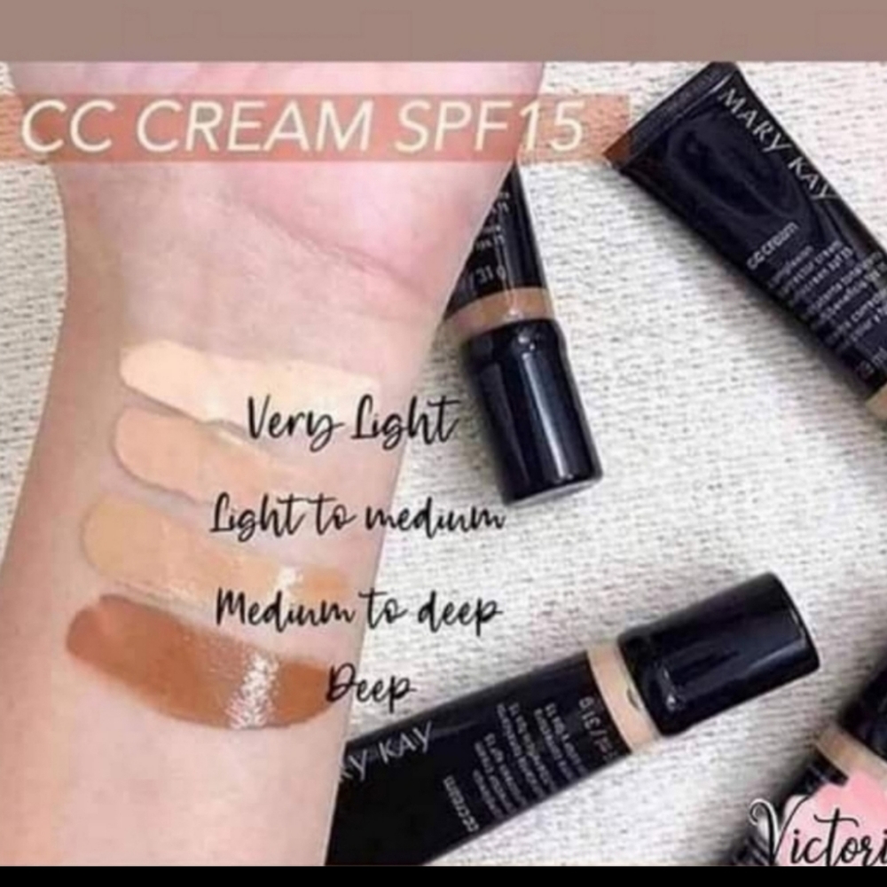 Light to medium CC cream